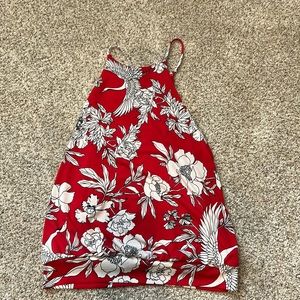 Floral Express Sleeveless Top (XS)